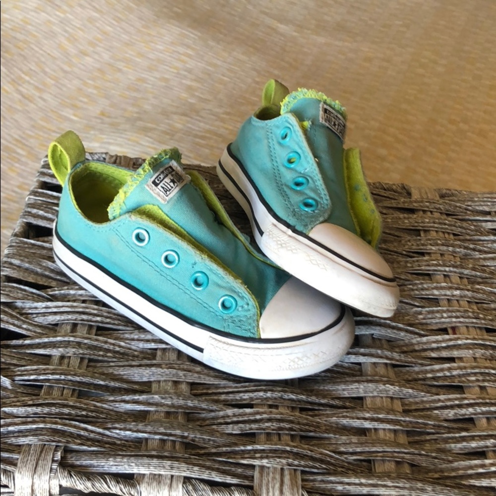 Teal Converse